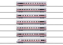 Märklin 42930 - H0 - 7-tlg. Set ICE-Wagen, DB AG, Ep. VI - AC-Digital